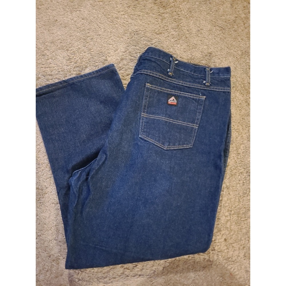 Bulwark Mens FR Fire-Resistant 18 ATPV Denim Jeans Size 52-30 EXCELLENT